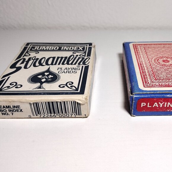 2 Decks of Playing Cards, Streamline Jumbo Index & a Generic Deck of Cards - Picture 3 of 9